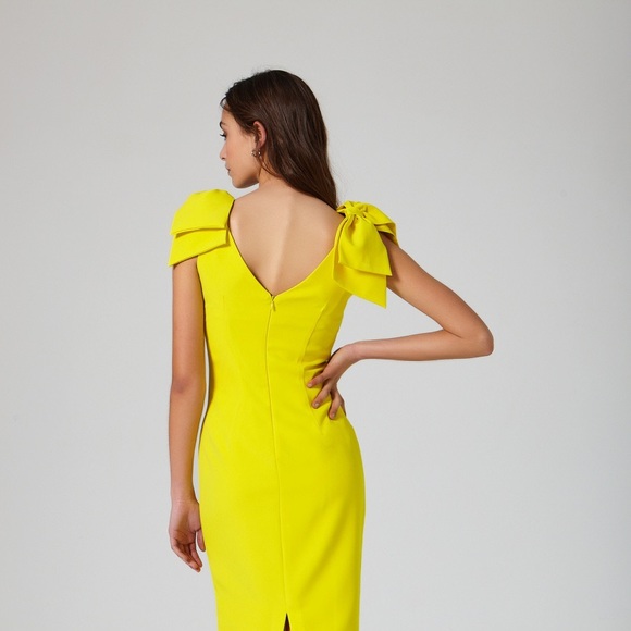 Macaron Yellow Dress - Picture 3 of 3